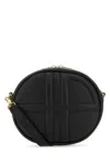 Patou Black Leather Le Jp Shoulder Bag In Black