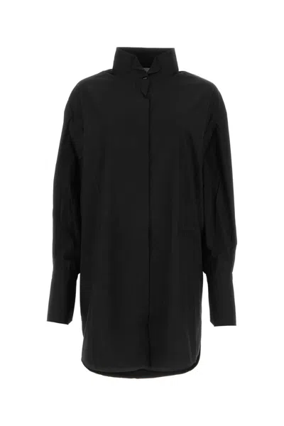 Patou Women's Poplin Shirt Dress In Black