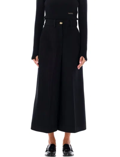 PATOU BLACK WIDE-LEG JEANS