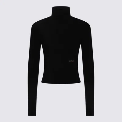 Patou Turtlenecks In Black