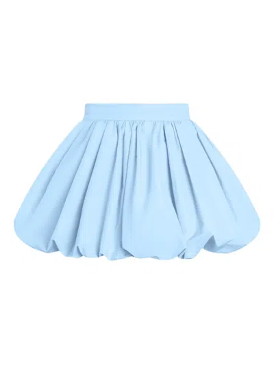 Patou Bloomer Mini A-line Skirt In Black