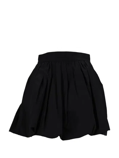 Patou Bloomer Mini Skirt In Black