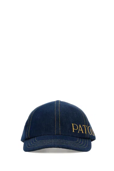 Patou Blue Denim Baseball Cap