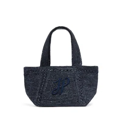 Patou Blue Tote Bags