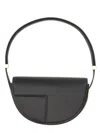 Patou Le Petit Chic Shoulder Bag In Black