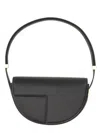 Patou Le Petit Chic Shoulder Bag In Black
