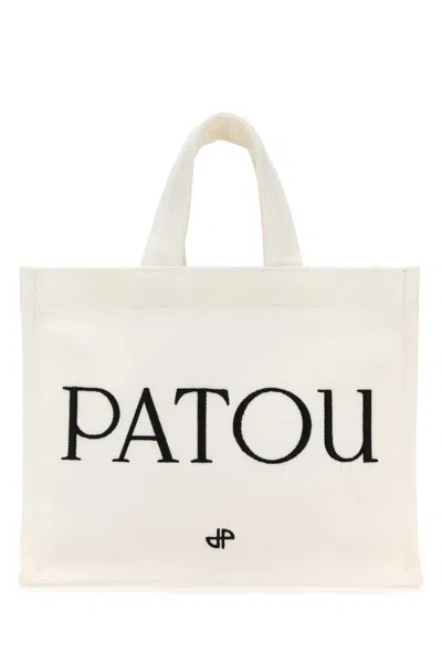 Patou Borsa Tote Bag In White
