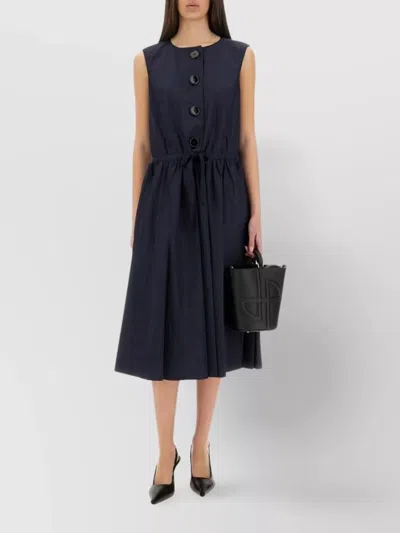 PATOU BOW BACK MIDI DRESS