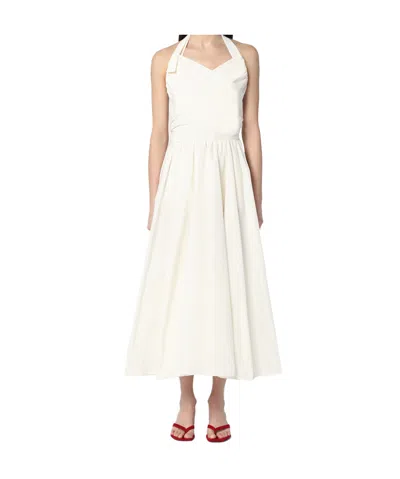 PATOU BOW-DECORATED DRESS