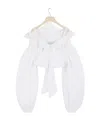 Patou Bustier Top In White