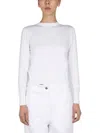 Patou Bow Jersey In White