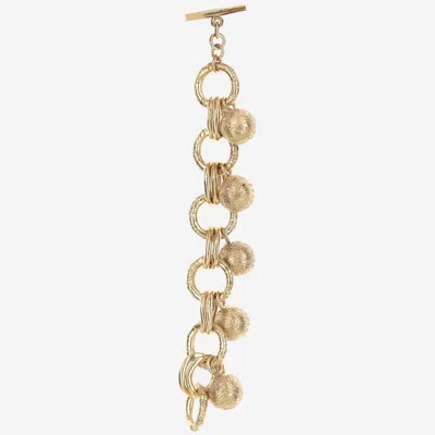 Patou Brass Bracelet In Golden