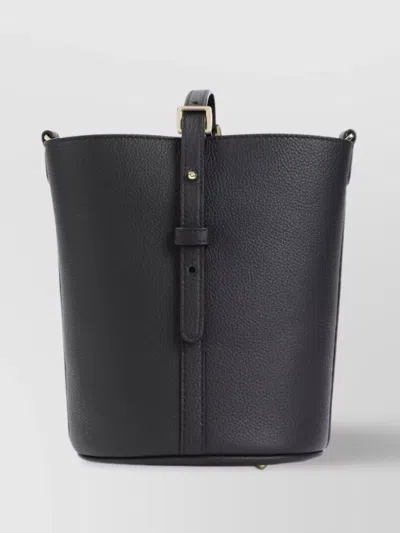 Patou Bucket Bag Adjustable Strap In Black