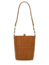 Patou Small Jp Bucket Bag In Buff