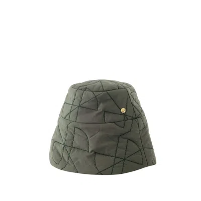PATOU PATOU BUCKET HAT - SYNTHETIC - GREEN