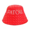 Patou Embroidered Logo Bucket Hat