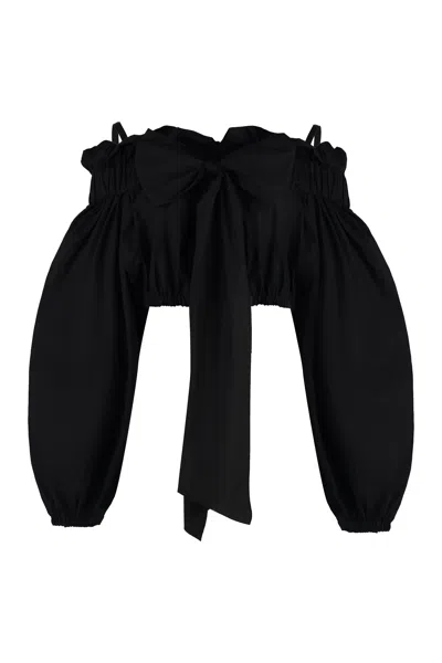 Patou Bustier Top In Black