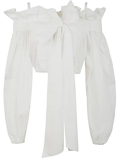 Patou Bustier Top Clothing In White