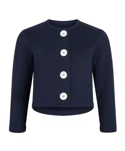 PATOU BUTTON-UP ORGANIC COTTON CARDIGAN