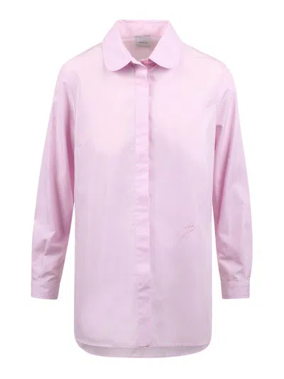 Patou Sartorial Shirt In Organic Cotton Popelines