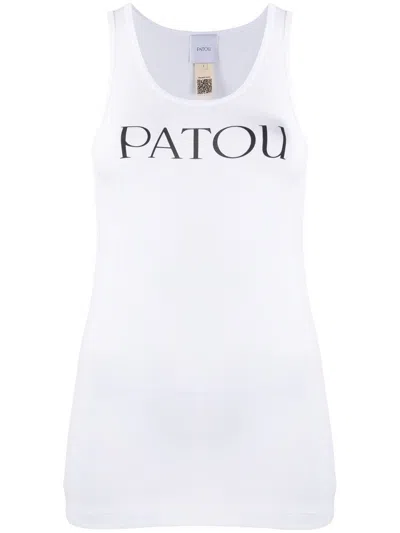 Patou Canottiera Iconic In White