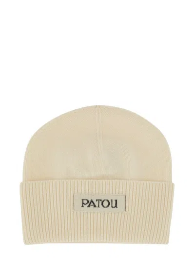 PATOU PATOU CAP WITH LABEL AND LOGO