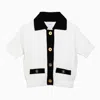 PATOU PATOU CARDIGAN WITH GOLD BUTTONS