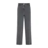 Patou Anthracite Cargo Cotton Trousers In Grey