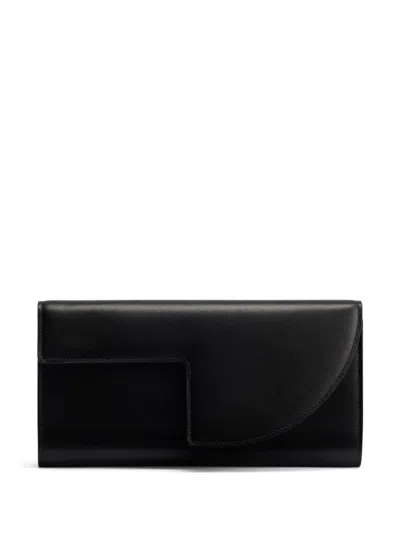 Patou Chain  Clutch In Schwarz