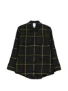 Patou Check-pattern Flap-pocket Shirt In Multi
