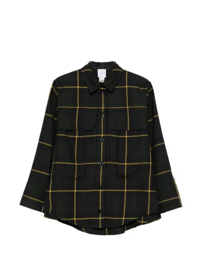 Patou Check-pattern Flap-pocket Shirt In Multi
