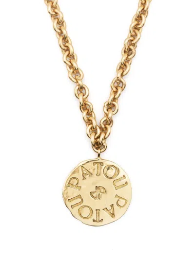 PATOU COIN PENDANT NECKLACE