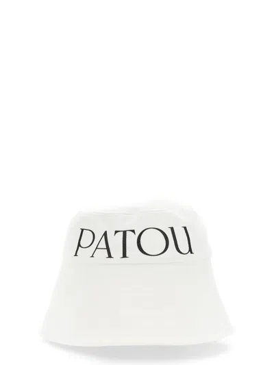 Patou Cotton Bucket Hat For Women In Red