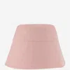 Patou Light Pink Logo-embroidered Bucket Hat In Pink