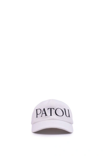 Patou Cotton Hat In Beige