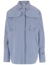 Patou Cotton Shirt With Striped Pattern
