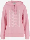 Patou Cotton Sweatshirt With Logo
