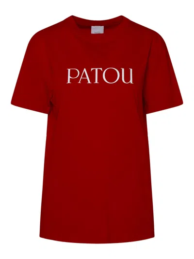 Patou Red Cotton T-shirt