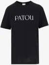 PATOU PATOU COTTON T SHIRT WITH LOGO