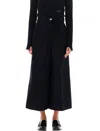 Patou High-waisted Wide Leg Culotte Pants In Size 36