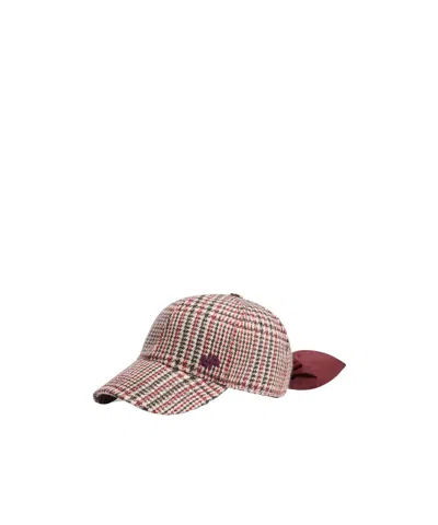 PATOU PATOU COUTURE BOW DETAILED CAP