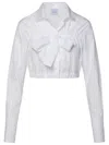 Patou Woman Shirt White Size 8 Cotton