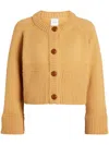 Patou Fitted Knit Rib Jacket In Neutrals