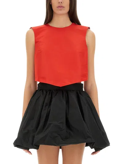 Patou Top Annoded In Red