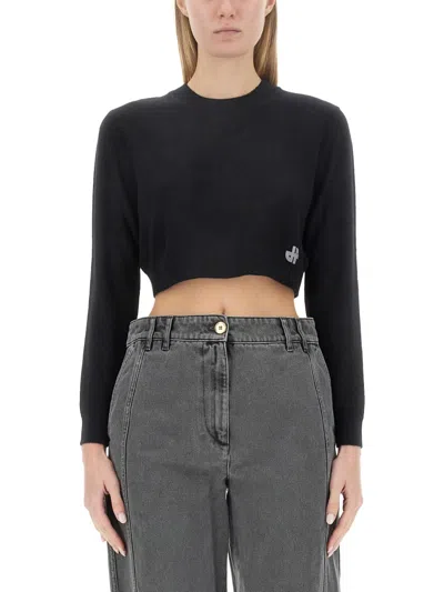 PATOU PATOU CROPPED SHIRT