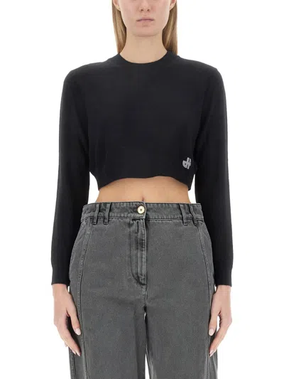 PATOU PATOU CROPPED SHIRT