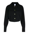 Patou Cropped Shirt In Black