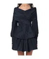 Patou Crossed Shirt In Black