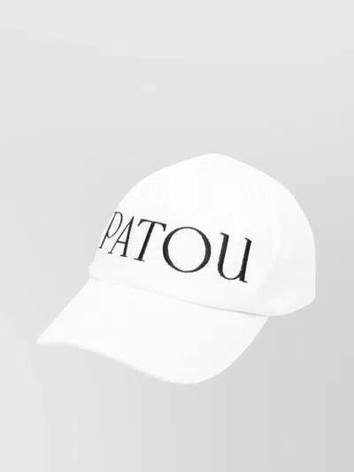 Patou Curved Peak Embroidered Logo Hat
