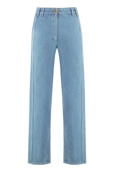 PATOU DENIM CARGO TROUSERS